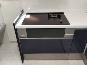 千葉キッチン取付け隊　ハイブリッドコンロに取替　施工後